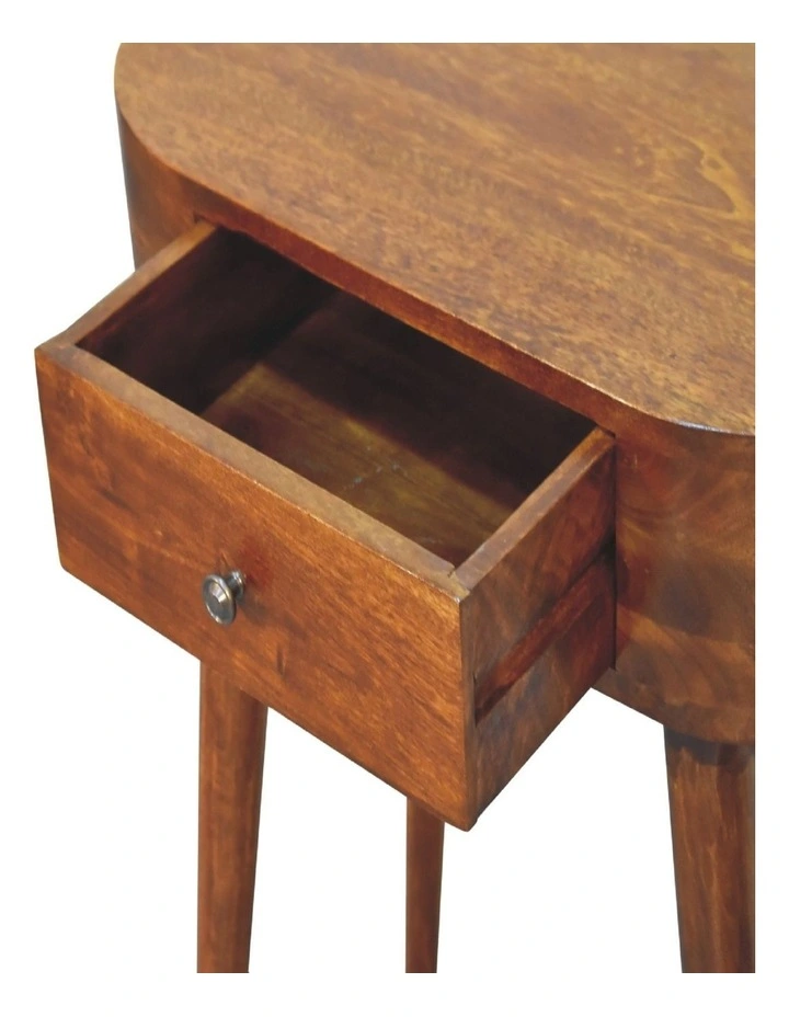 Artisan Furniture Solid Wood Mini Albion Chestnut Console, Brown image 5