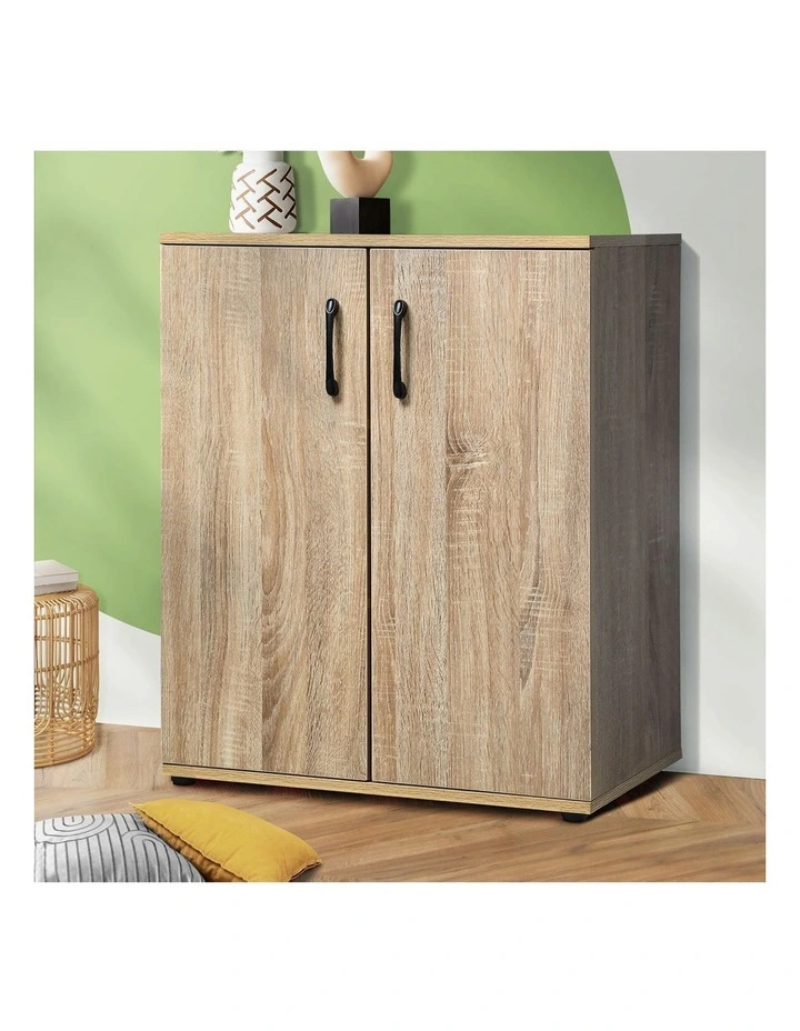 Oikiture Bathroom Storage Cabinet Sideboard Freestanding Cupboard Organiser image 4