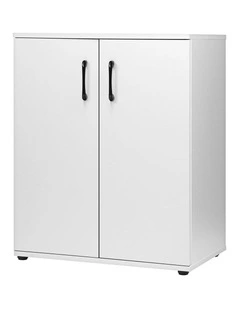 Oikiture Bathroom Storage Cabinet Sideboard Freestanding Cupboard Organiser