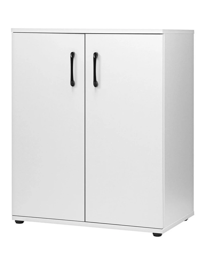 Oikiture Bathroom Storage Cabinet Sideboard Freestanding Cupboard Organiser image 1