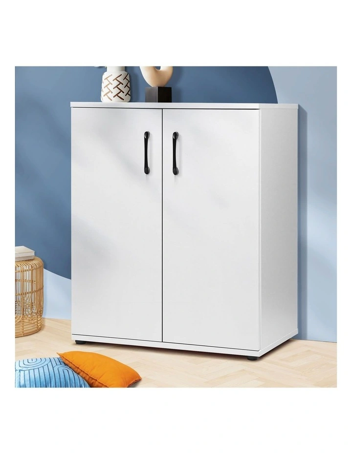 Oikiture Bathroom Storage Cabinet Sideboard Freestanding Cupboard Organiser image 4