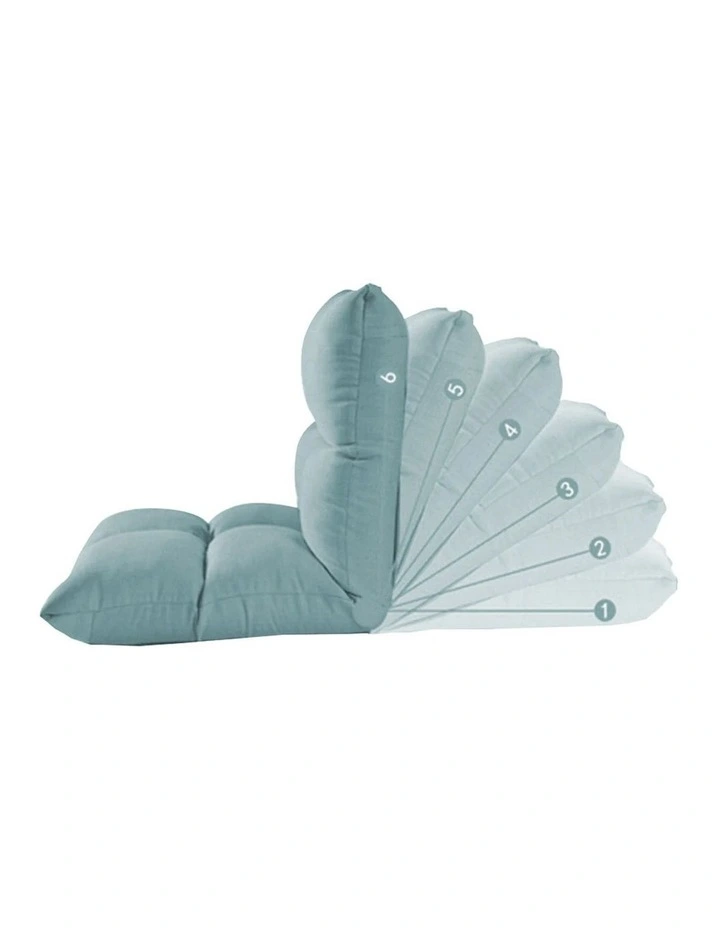 SOGA 2X Mint Green Foldable Floor Recliner Chair image 3