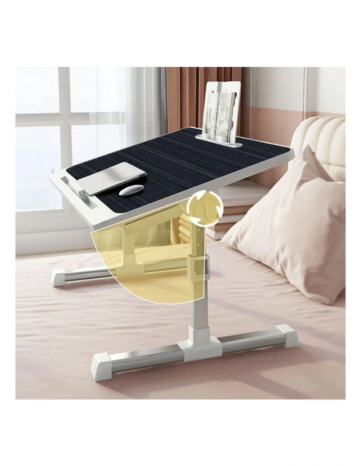 SOGA 2 Pack Foldable Laptop Bed Tables Black 60 x 40cm image 3