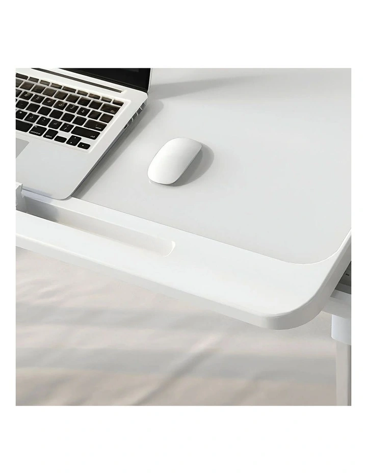 SOGA 2 Pack Foldable Laptop Bed Tables White 60 x 40cm image 7