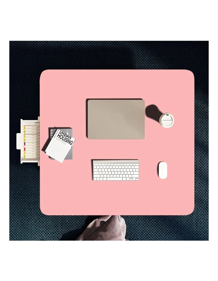 SOGA 2 Pack Portable Floor Tables Pink image 4