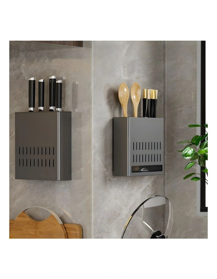 SOGA Utensil Racks 2 Pack Wall Mounted image 4