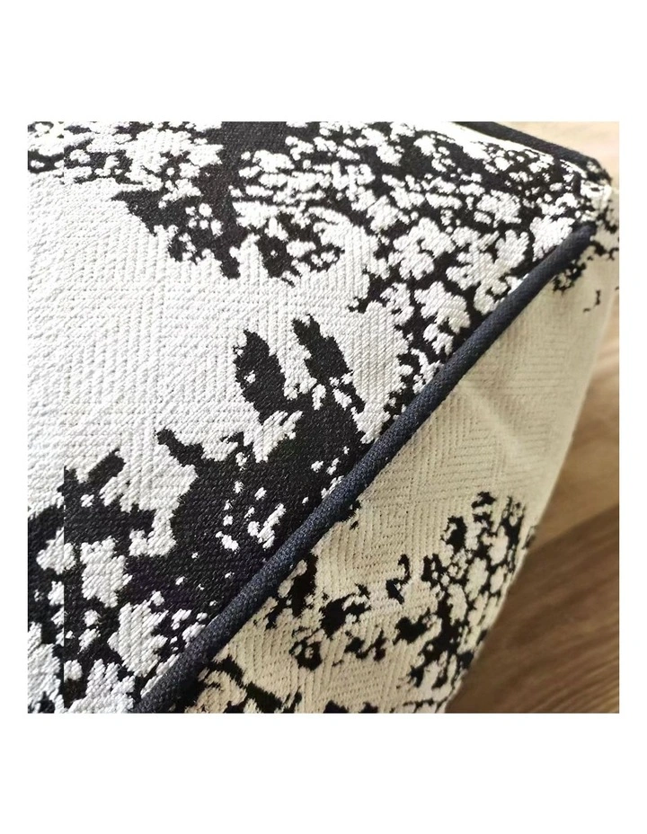SOGA 2 Pack 50cm Pouffe Cushions Polyester with EPP Filling image 6