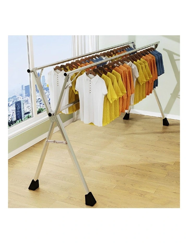 SOGA 1.6m 3 Pole Clothes Drying Rack image 5