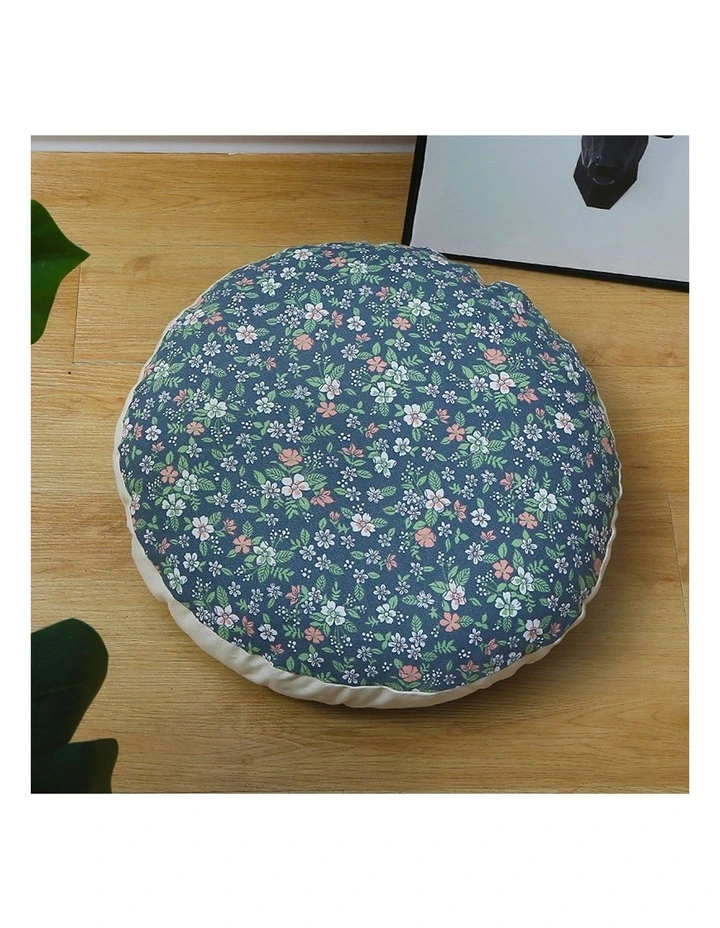 SOGA 45cm Blue Premium Polyester Cotton Cushion with EPP Particle Insert for Enhanced Comfort image 2