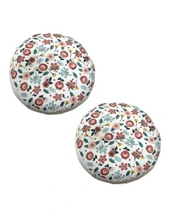 SOGA 2X 45cm Polyester Cotton Pillow with EPP Insert Home Decor