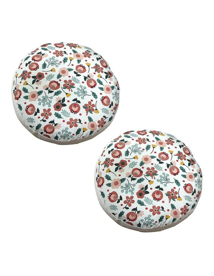 SOGA 2X 45cm Polyester Cotton Pillow with EPP Insert Home Decor image 1
