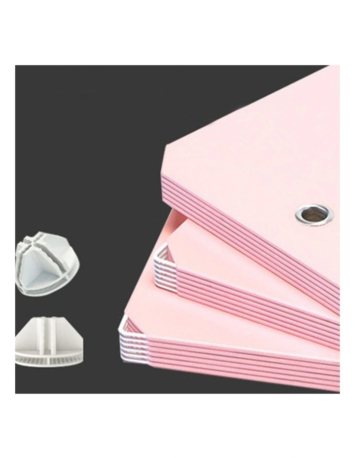 SOGA Portable Wardrobe 10-Cube Princess Design image 4