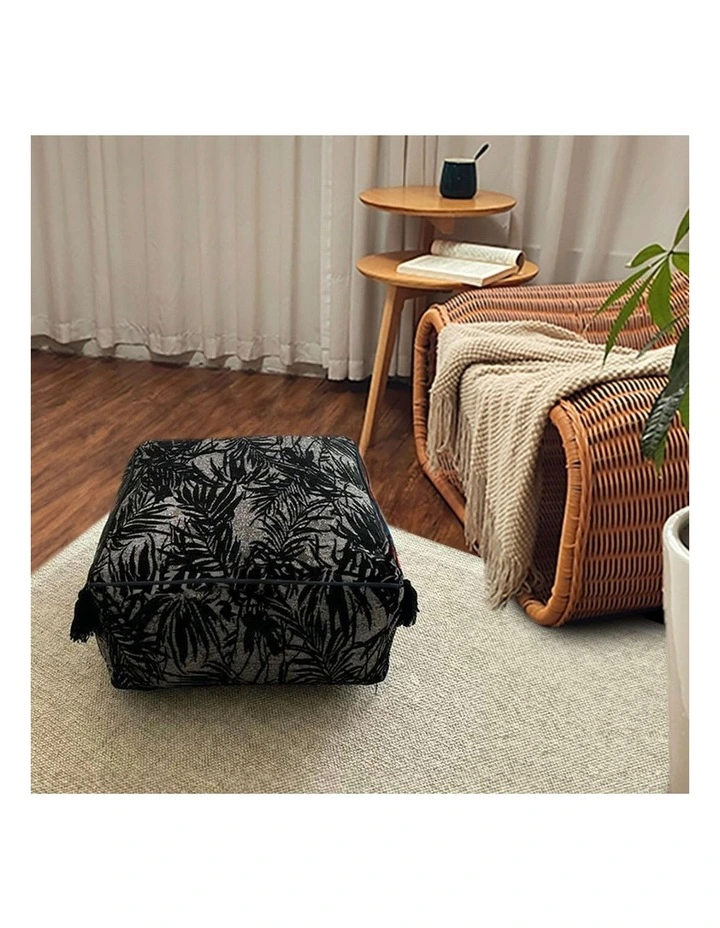 SOGA 50cm Pouffe Cushion Polyester with EPP Filling image 4