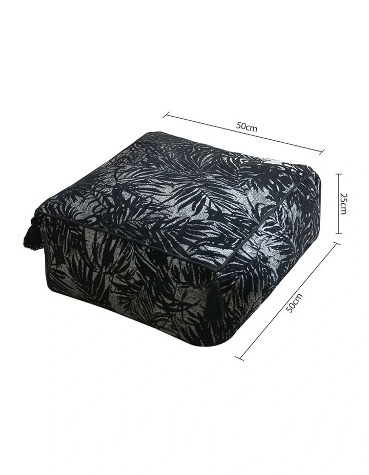 SOGA 50cm Pouffe Cushion Polyester with EPP Filling image 5