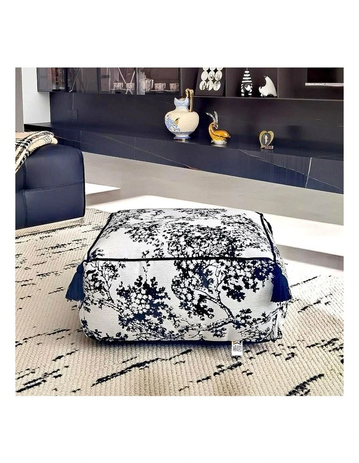SOGA 50cm Pouffe Cushion Polyester with EPP Filling image 2