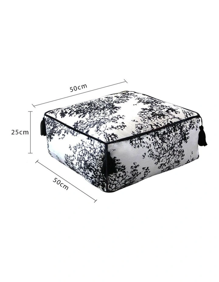 SOGA 50cm Pouffe Cushion Polyester with EPP Filling image 7