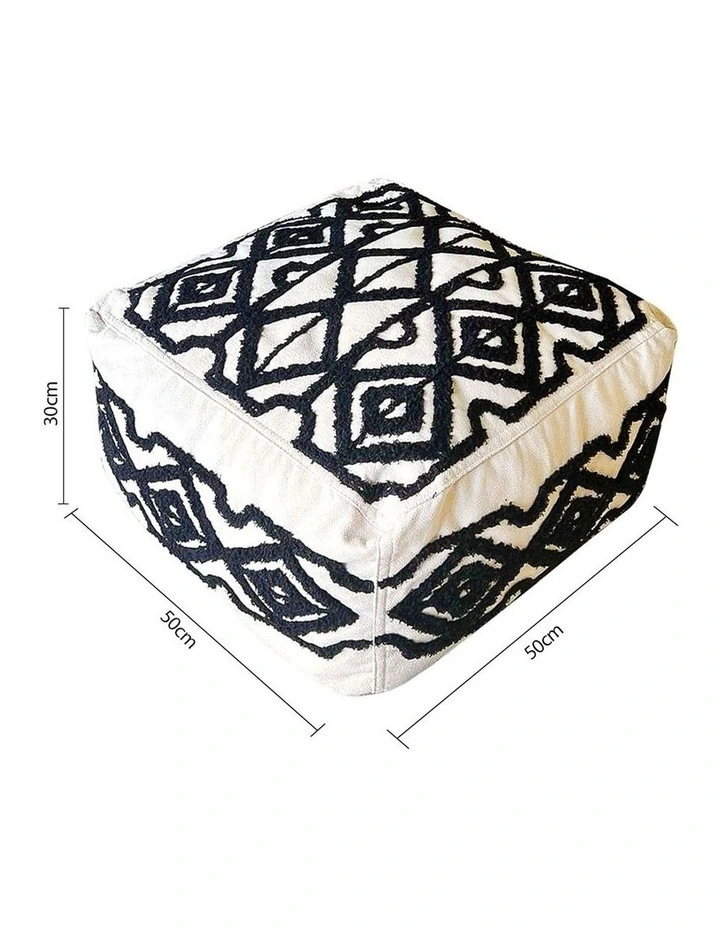 SOGA 50cm Pouffe Cushion Polyester with EPP Filling image 6