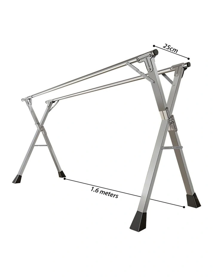 SOGA 1.6m Foldable Clothes Drying Rack image 4