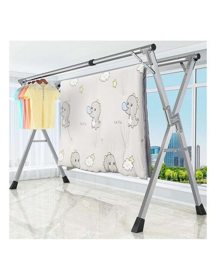 SOGA 1.6m Foldable Clothes Drying Rack image 7