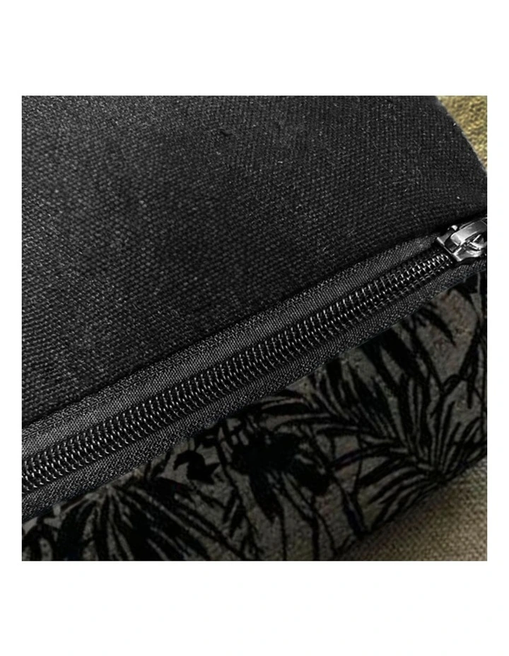 SOGA 2 Pack 50cm Pouffe Cushions Polyester with EPP Filling image 7
