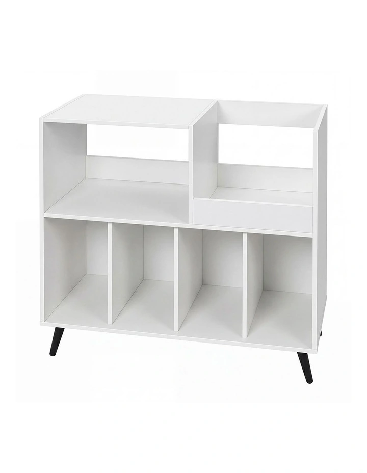 Levede Record Player Stand Vinyl Storage Cabinet Turntable Table 300  Albums image 1