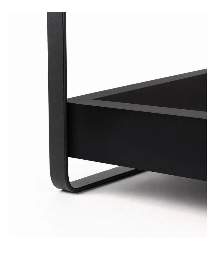 Levede 2 Tier Countertop Organiser Classic Storage Rack Bathroom Kitchen Black image 4