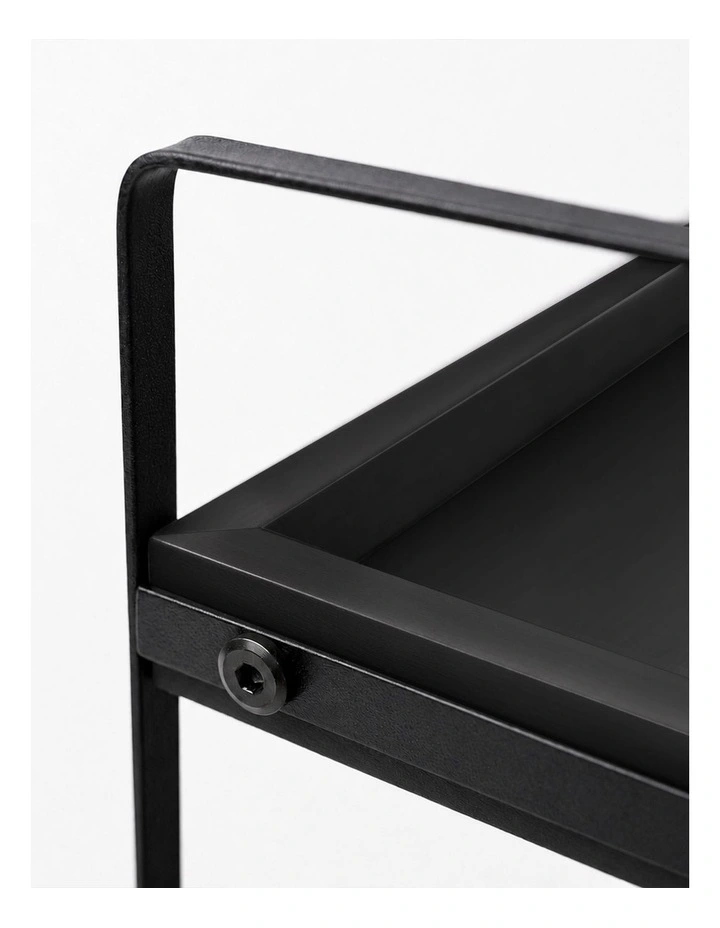 Levede 2 Tier Countertop Organiser Classic Storage Rack Bathroom Kitchen Black image 6