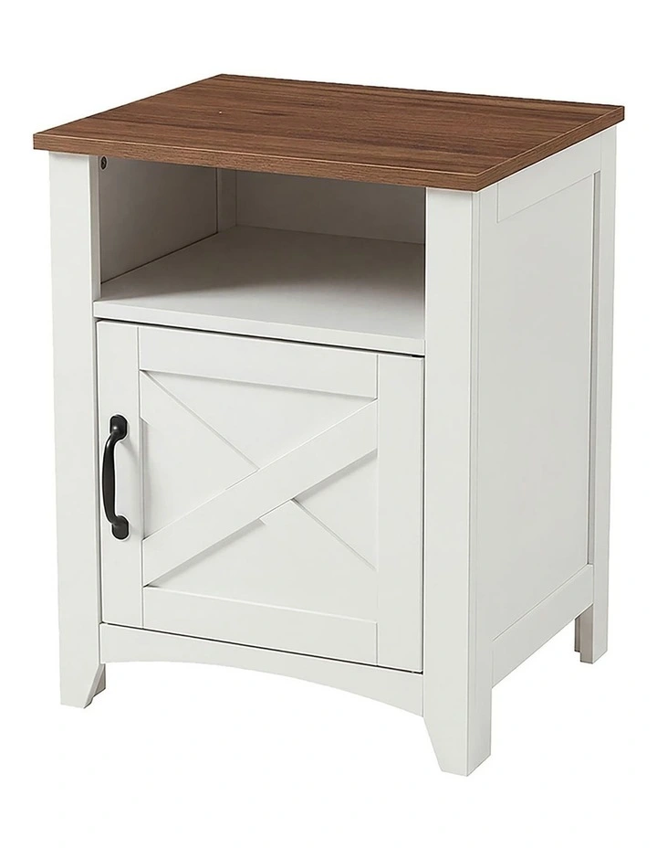Levede Bedside Tables Nightstands Set of 2 Storage Cabinet Bedroom Living Room image 1