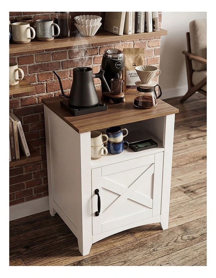 Levede Bedside Tables Nightstands Set of 2 Storage Cabinet Bedroom Living Room image 7