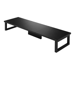 Levede Monitor Stand Dual Screen Riser Computer Monitor Stand Desk Organiser
