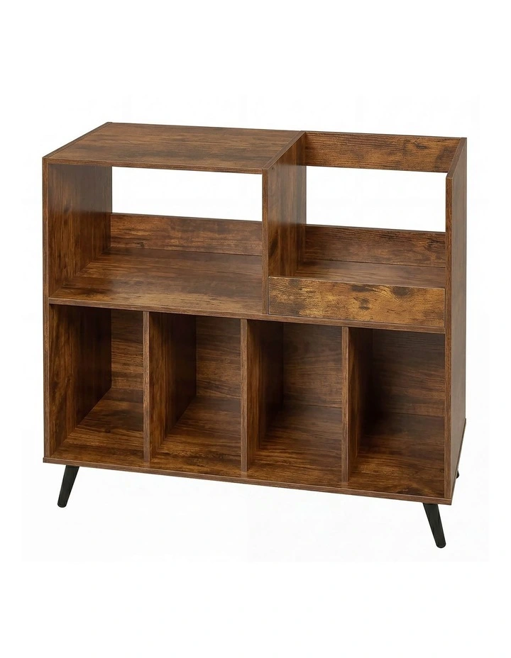 Levede Record Player Stand Vinyl Holder Cabinet Turntable Table 300 Albums image 1
