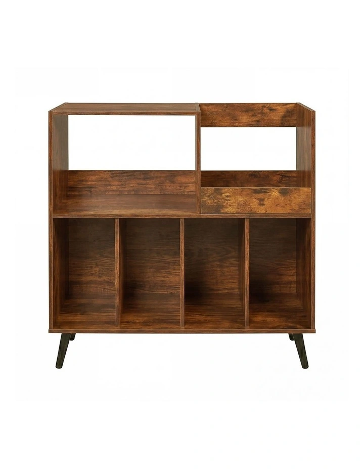 Levede Record Player Stand Vinyl Holder Cabinet Turntable Table 300 Albums image 2