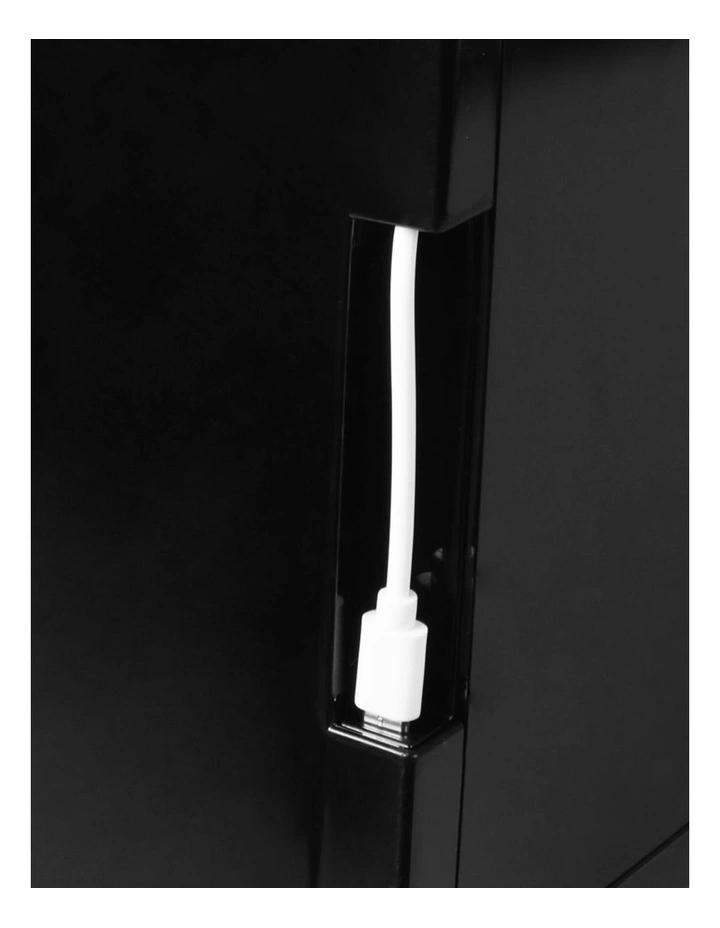 STACKED Voice Activated LED Stackable Sneaker Display Case Black image 6