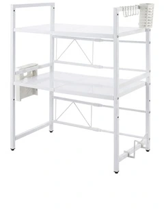 Toque Microwave Shelf 3 Tier Adjustable Oven Storage Rack Stand Holder Kitchen