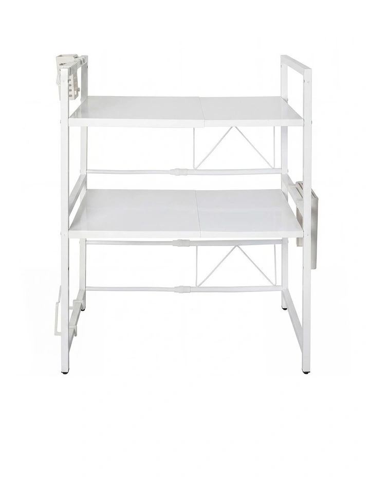 Toque Microwave Shelf 3 Tier Adjustable Oven Storage Rack Stand Holder Kitchen image 2