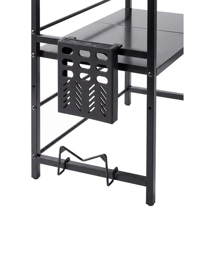 Toque Microwave Shelf 3 Tier Adjustable Extendable Kitchen Storage Rack Stand image 5