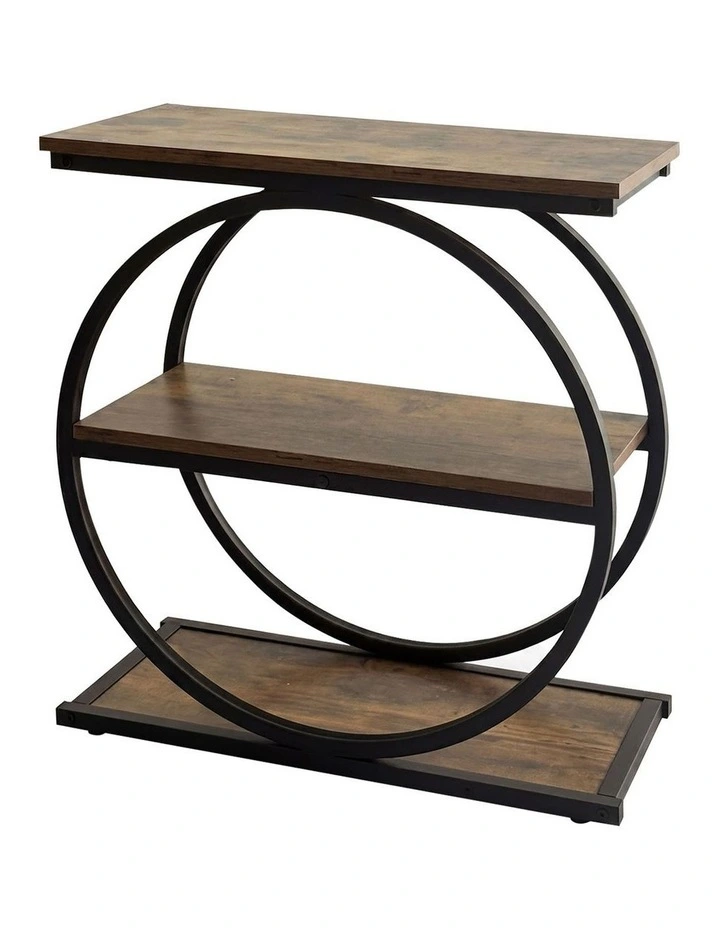 Levede Narrow Side Table 3 Tiers End Table Adjustable Sofa Side Table Bedroom image 1
