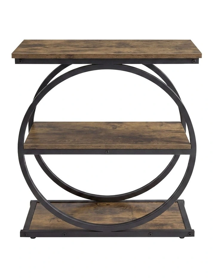Levede Narrow Side Table 3 Tiers End Table Adjustable Sofa Side Table Bedroom image 2