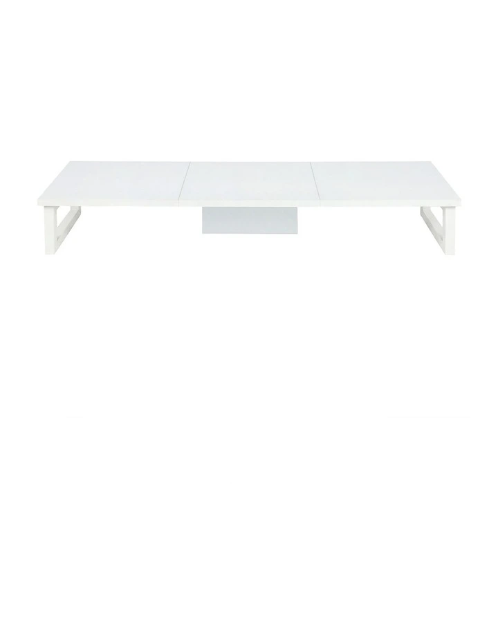 Levede Dual Monitor Stand Riser Desk Laptop Computer Organizer Laptop Shelf 90cm image 2