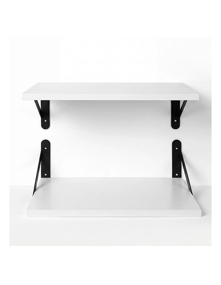 Levede Floating Wall Shelves 2Pcs Deep Wall Mounted Display Book Shelf Bedroom image 1
