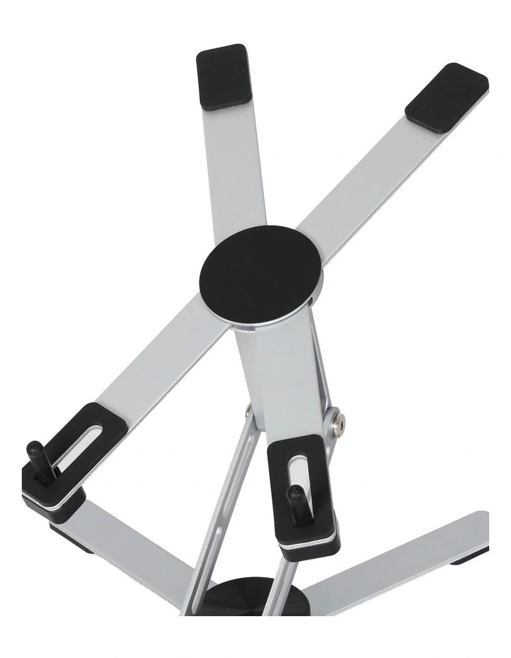 Levede Portable Laptop Stand 360 Rotating Bracket Foldable Aluminum Desk Riser image 5