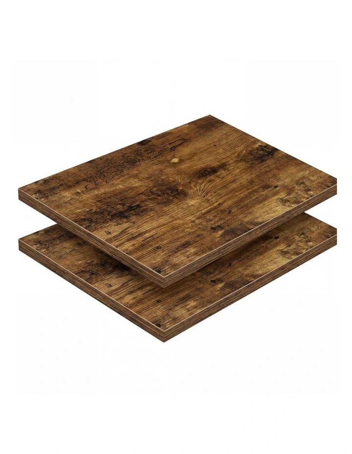 Levede Floating Shelves 2Pcs Deep Wall Mounted Rustic Storage Book Shelf Bedroom image 4
