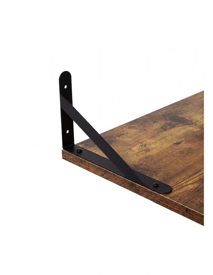Levede Floating Shelves 2Pcs Deep Wall Mounted Rustic Storage Book Shelf Bedroom image 5