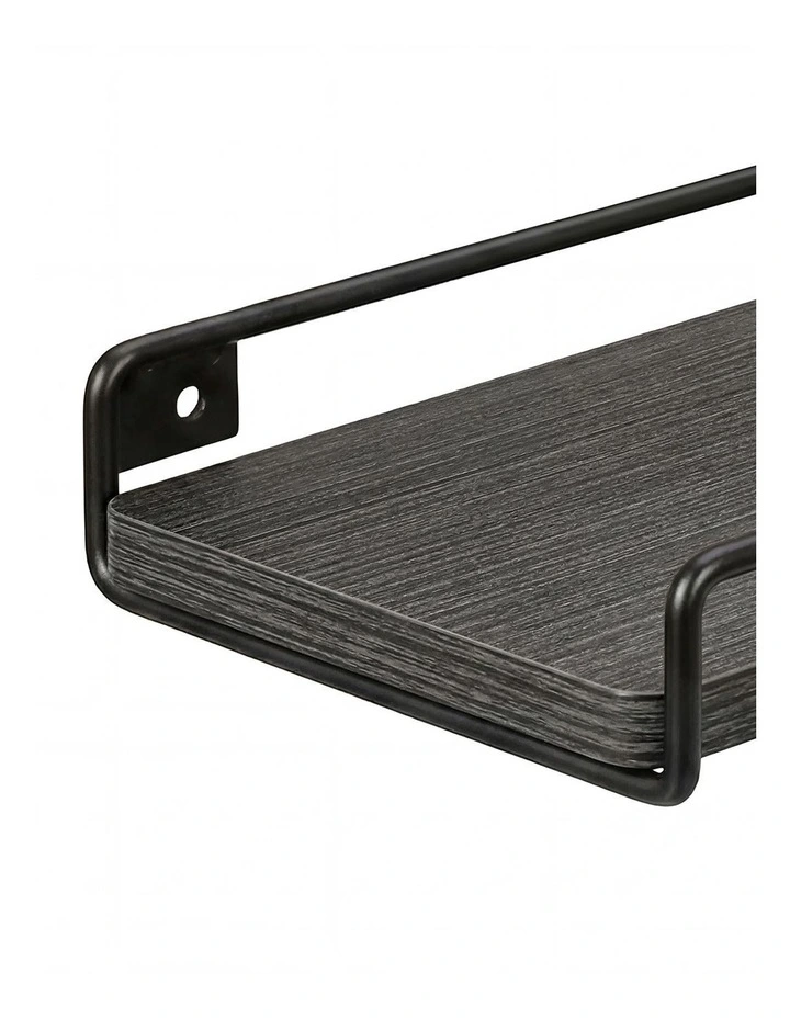 Levede Floating Shelves 2Pcs DIY Corner Wall Shelf Storage Display Rack Bedroom image 4