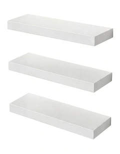 Levede Floating Wall Shelf 3 PCS DIY Wall Mounted Bookshelf Display Storage Rack