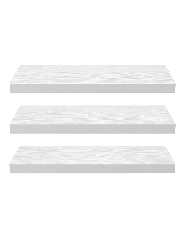 Levede Floating Wall Shelf 3 PCS DIY Wall Mounted Bookshelf Display Storage Rack image 2