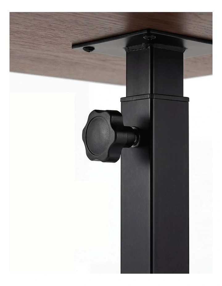 Levede C Shaped Side Table Height Adjustable Rolling 360 Swivel Top End Table image 4