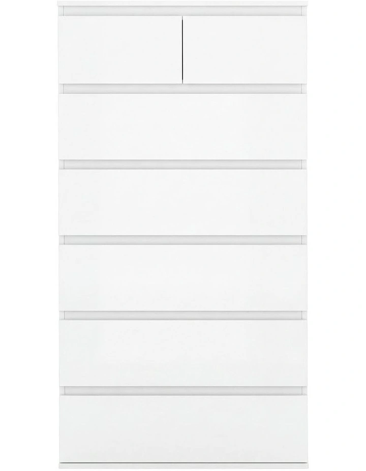 Levede Tall Storage Cabinet 7 Drawer Dresser Bedroom Storage Cupboard Tallboy image 2