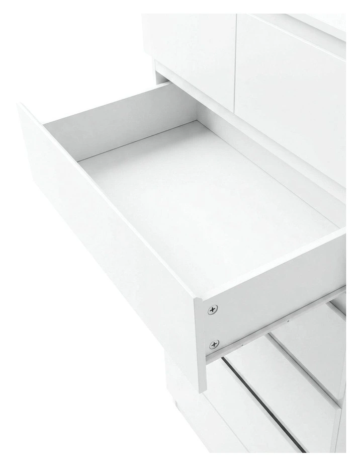 Levede Tall Storage Cabinet 7 Drawer Dresser Bedroom Storage Cupboard Tallboy image 4