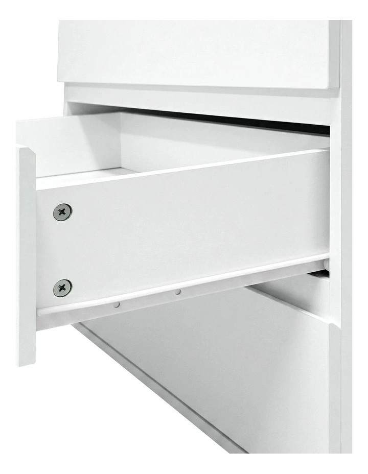 Levede Tall Storage Cabinet 7 Drawer Dresser Bedroom Storage Cupboard Tallboy image 6
